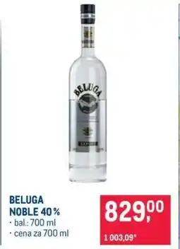Makro Beluga Noble 40 % nabídka