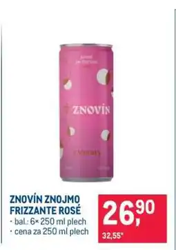 Makro ZNOVÍN ZNOJMO FRIZZANTE ROSÉ nabídka