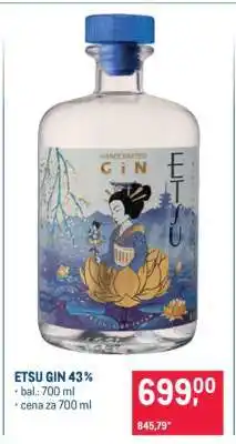 Makro ETSU GIN 43 % nabídka