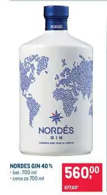 Makro NORDES GIN 40 % nabídka