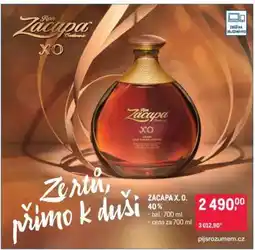 Makro ZACAPA X. O nabídka