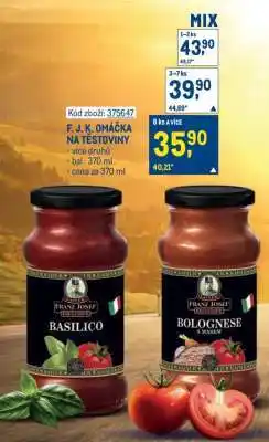 Makro F. J. K. OMÁČKA NA TĚSTOVINY nabídka
