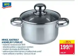 Makro HRNCE, KASTROLY A RENDLÍKY S POKLICÍ nabídka