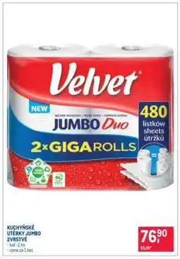 Makro KUCHYŇSKÉ UTĚRKY JUMBO 2VRSTVÉ nabídka