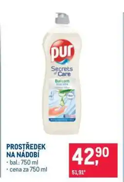 Makro Prostředek na nádobí nabídka