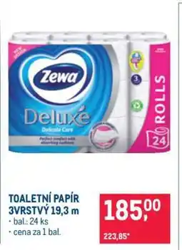 Makro TOALETNÍ PAPÍR 3VRSTVÝ 19,3 m nabídka