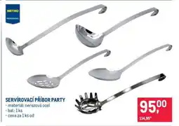 Makro SERVÍROVACÍ PŘÍBOR PARTY nabídka
