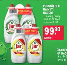 Makro Prostředek na mytí nádobí nabídka