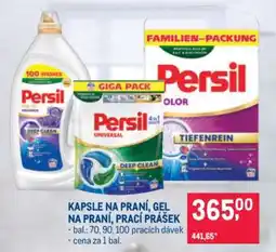 Makro KAPSLE NA PRANÍ, GEL NA PRANÍ, PRACÍ PRÁŠEK nabídka