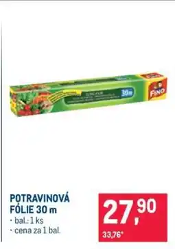 Makro Potravinová fólie 30 m nabídka