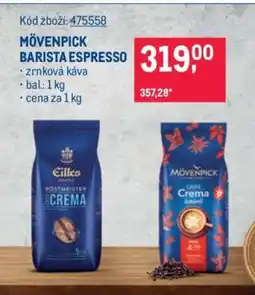 Makro MÖVENPICK BARISTA ESPRESSO nabídka