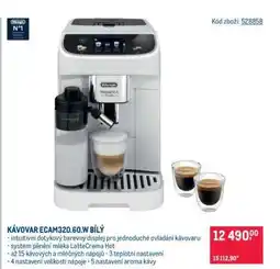 Makro KÁVOVAR ECAM320.60.W BÍLÝ nabídka