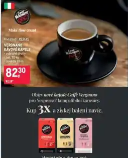 Makro Vergnano kávové kapsle nabídka