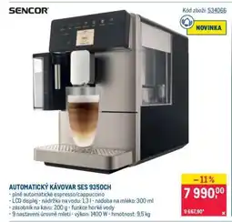Makro Automatický kávovar SES 9350CH nabídka
