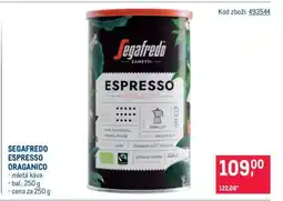 Makro SEGAFREDO ESPRESSO ORAGANICO nabídka