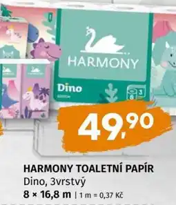 Terno Harmony toaletní papír nabídka