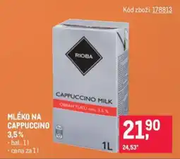 Makro MLÉKO NA CAPPUCCINO 3,5% nabídka