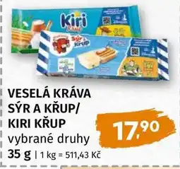 Terno Veselá kráva Sýr a křup Kiri křup nabídka