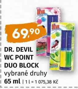 Terno DR. DEVIL WC POINT DUO BLOCK nabídka