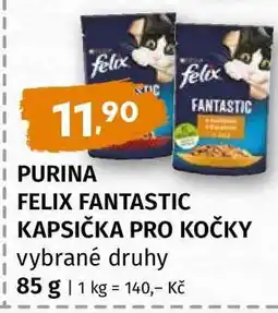 Terno PURINA FELIX FANTASTIC KAPSIČKA PRO KOČKY nabídka