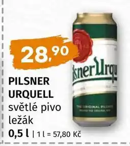 Terno Pilsner Urquell nabídka