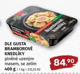 Terno DLE GUSTA Bramborové knedlíky nabídka