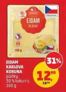 Penny Market EIDAM KARLOVA KORUNA nabídka