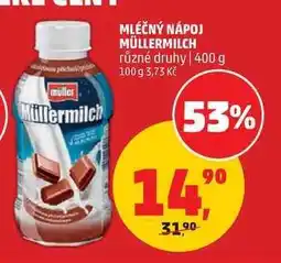 Penny Market MLÉČNÝ NÁPOJ MÜLLERMILCH nabídka