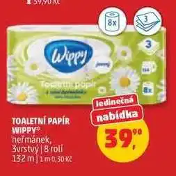 Penny Market TOALETNÍ PAPÍR WIPPY nabídka
