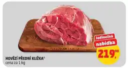 Penny Market HOVĚZÍ PŘEDNÍ KLIŽKA nabídka