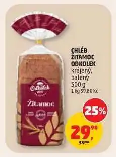 Penny Market CHLÉB ŽITAMOC ODKOLEK nabídka