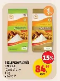 Penny Market BEZLEPKOVÁ SMĚS JIZERKA nabídka