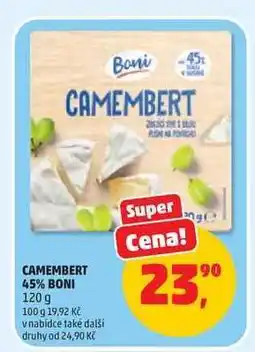 Penny Market CAMEMBERT 45% BONI nabídka