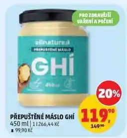 Penny Market PŘEPUŠTĚNÉ MÁSLO GHÍ nabídka