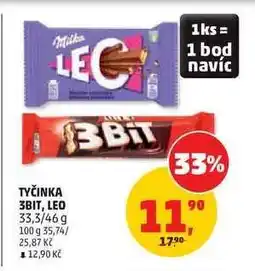 Penny Market TYČINKA 3BIT, LEO nabídka