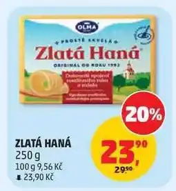 Penny Market Zlatá Haná nabídka