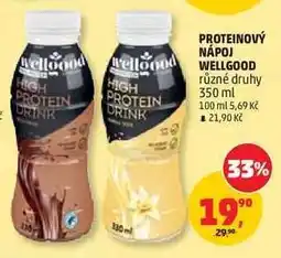 Penny Market PROTEINOVÝ NÁPOJ WELLGOOD nabídka