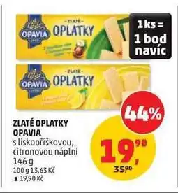 Penny Market ZLATÉ OPLATKY OPAVIA nabídka