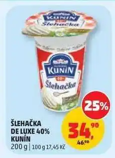 Penny Market Šlehačka De Luxe 40% Kunín nabídka