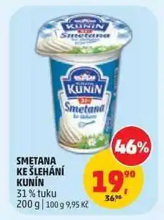 Penny Market SMETANA KE ŠLEHÁNÍ KUNÍN nabídka