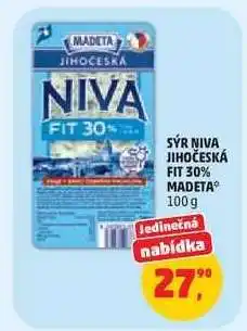 Penny Market Sýr Niva Jihočeská Fit 30% Madeta nabídka