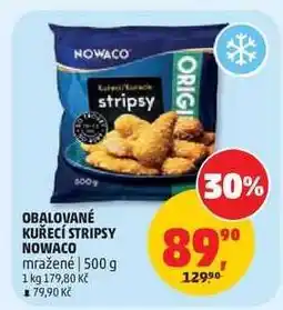 Penny Market OBALOVANÉ KUŘECÍ STRIPSY NOWACO nabídka