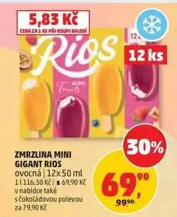 Penny Market Zmrzlina Mini Gigant Rios nabídka