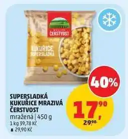 Penny Market SUPERSLADKÁ KUKUŘICE MRAZIVÁ ČERSTVOST nabídka