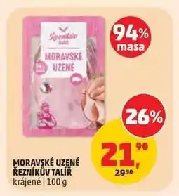 Penny Market MORAVSKÉ UZENÉ ŘEZNÍKŮV TALÍŘ nabídka