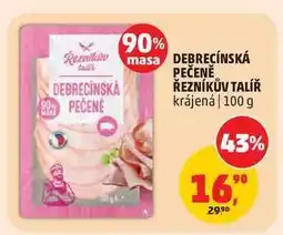 Penny Market DEBRECÍNSKÁ PEČENĚ ŘEZNÍKŮV TALÍŘ nabídka