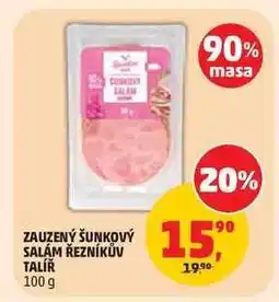Penny Market ZAUZENÝ ŠUNKOVÝ SALÁM ŘEZNÍKŮV TALÍŘ nabídka