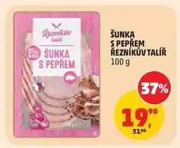 Penny Market ŠUNKA S PEPŘEM ŘEZNÍKŮV TALÍŘ 100 g nabídka