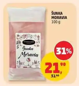 Penny Market ŠUNKA MORAVIA nabídka