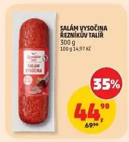 Penny Market SALÁM VYSOČINA ŘEZNÍKŮV TALÍŘ nabídka